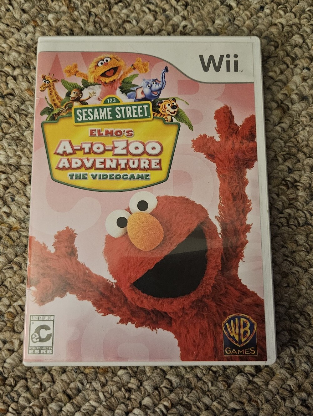 Sesame Street Elmo's A-To-Zoo Adventure Nintendo Wii